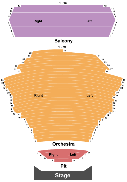 San Jose Center For The Performing Arts Beetlejuice Seating Chart